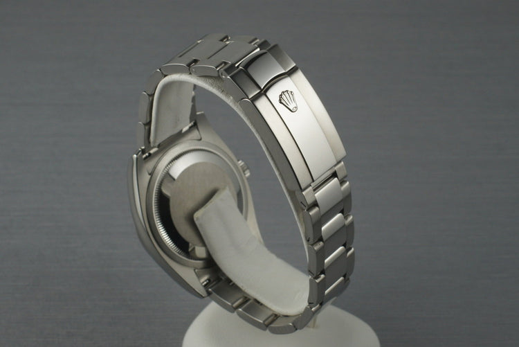 2007 Rolex Datejust 116200 Blue Roman Dial with Box and Papers