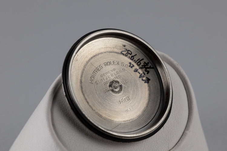 1965 Rolex DateJust 1603 Silver Dial