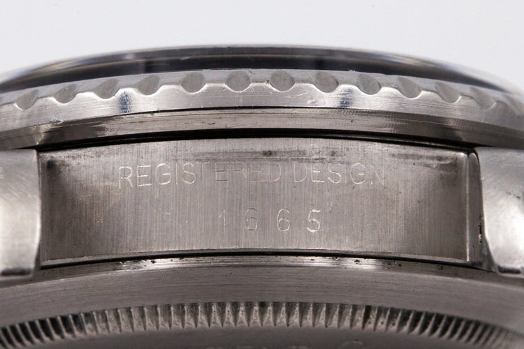 1978 Rolex Sea Dweller 1665 Mark I Dial
