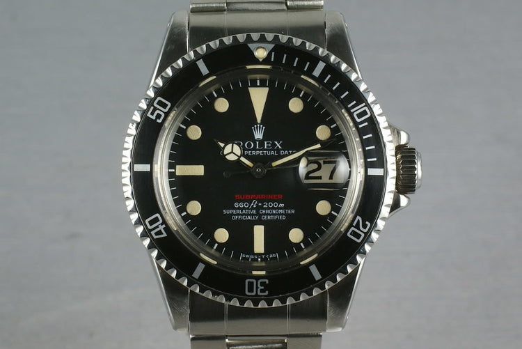 Rolex Red Submariner 1680 Mark 4