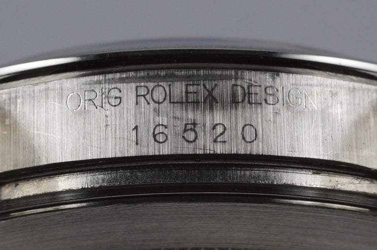 1993 Rolex Zenith Daytona 16520 White Dial