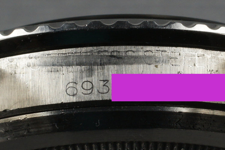 1961 Rolex Submariner 5512 PCG with 4 Line Chapter Ring Dial