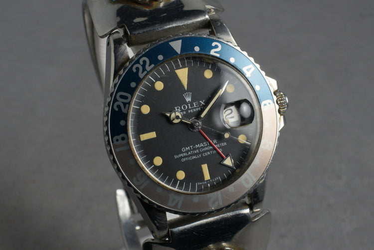1970 Rolex GMT-Master 1675 with Original OLONGAPO Bracelet