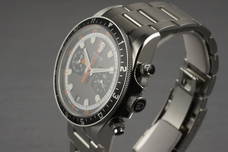 2010 Tudor Heritage Chrono 70330N with Box and Papers