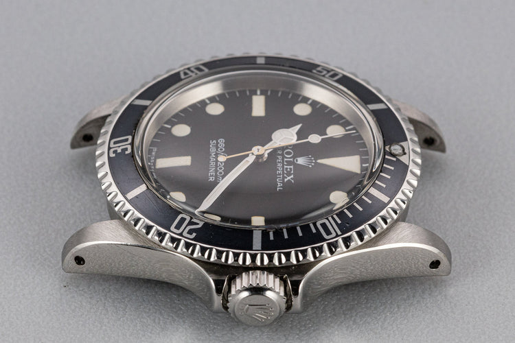 1978 Rolex Submariner 5513 Mark 1 Maxi Dial with Box and Papers