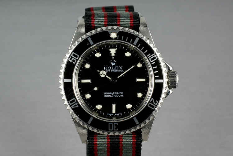 Rolex Submariner 14060 D serial on Nato