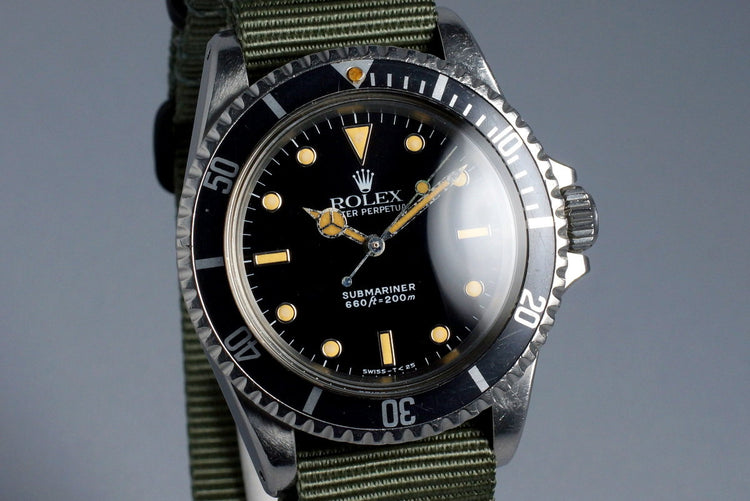 1967 Rolex Submariner 5513 WG Surround Dial