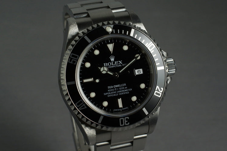2006 Rolex Sea Dweller 16600