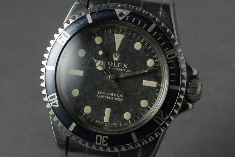 1967 Rolex Submariner 5513 Meters First