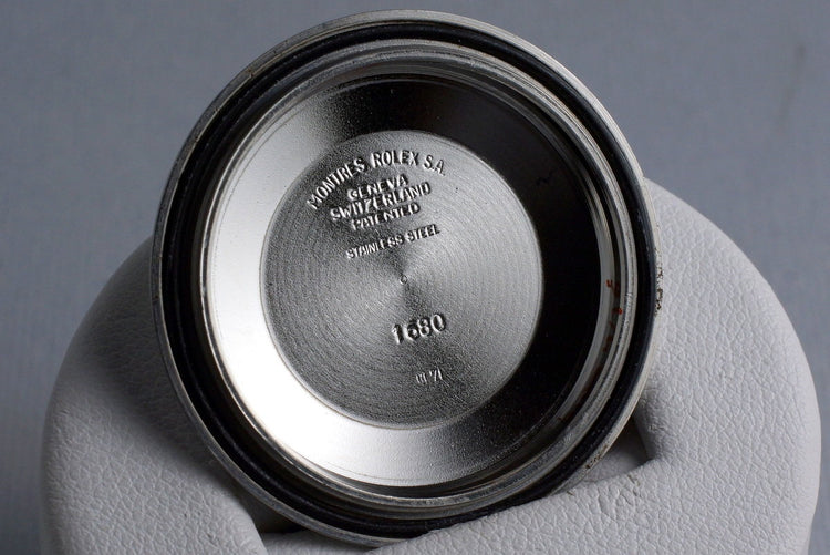 1971 Rolex Red Submariner 1680 White Submariner Dial