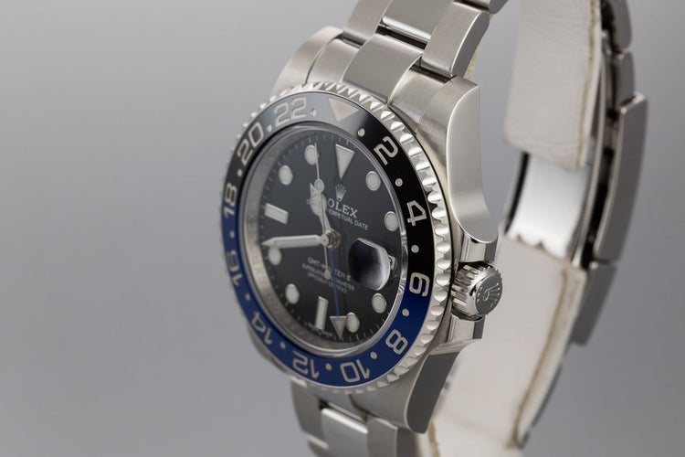 2017 Rolex GMT-Master II 116710BLNR with Box and Papers