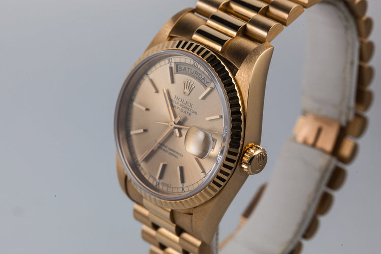 1993 Rolex 18K Day-Date 18238