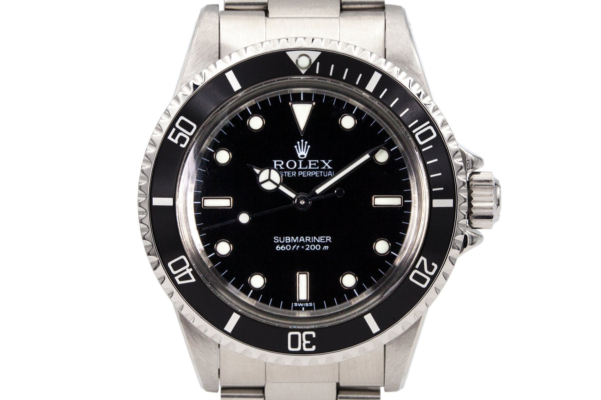 HQ Milton - 1985 Rolex Submariner 5513 with Black Service Dial