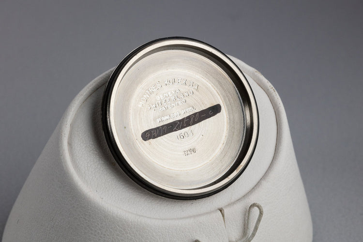 1970 Rolex DateJust 1603 with Matte Silver Dial