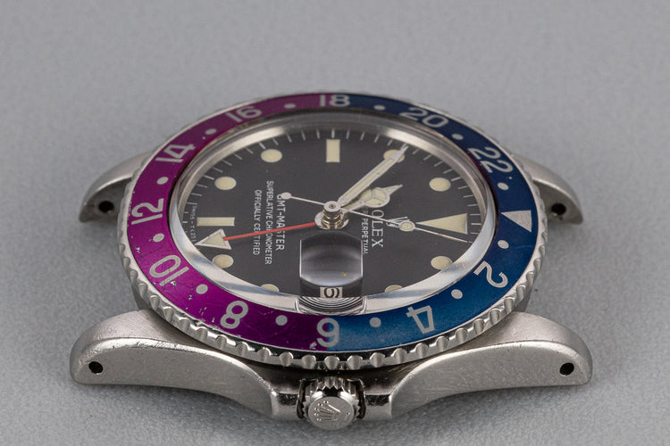 1967 Rolex GMT-Master 1675 Fuchsia with Box and Papers