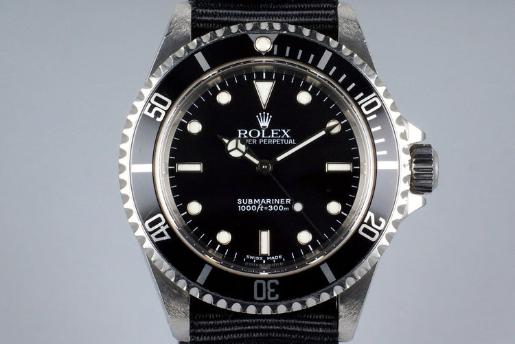 2001 Rolex Submariner 14060M