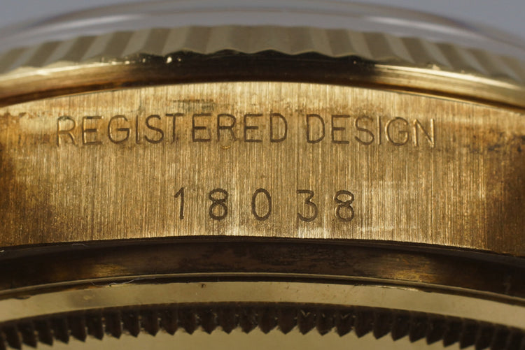 1979 YG Day-Date 18038 Green Stella Dial