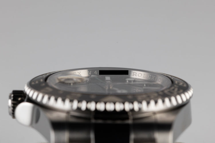 2009 Rolex Ceramic GMT-Master II Black Bezel Insert and Box and Papers