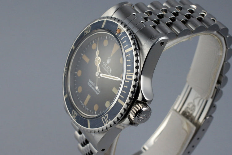 1977 Rolex Submariner 5513 Mark I Maxi Dial