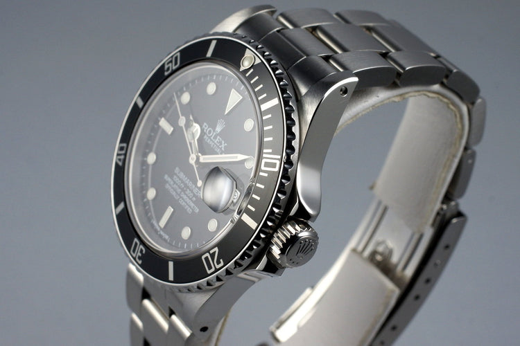 1987 Rolex Submariner 168000