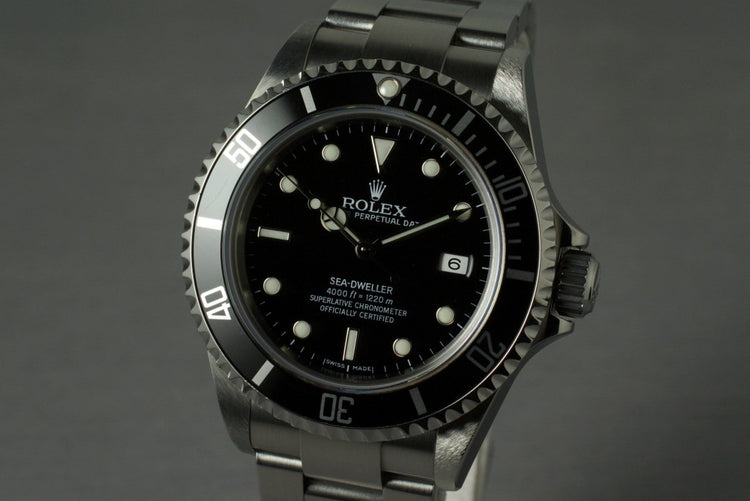 2006 Rolex Sea Dweller 16600