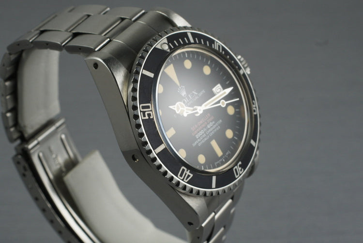 1978 Rolex Double Red Sea Dweller 1665 Mark 4