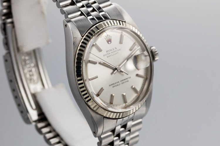 1971 Rolex DateJust 1601 Silver Dial