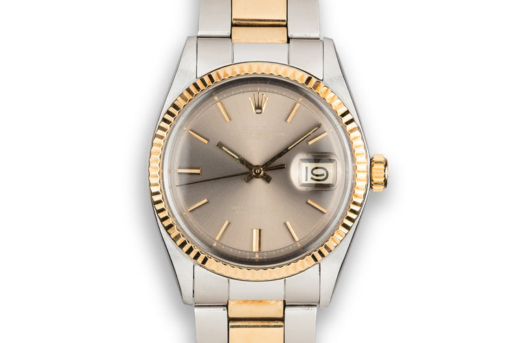 1971 Rolex Two-Tone DateJust 1601 Brown Dial