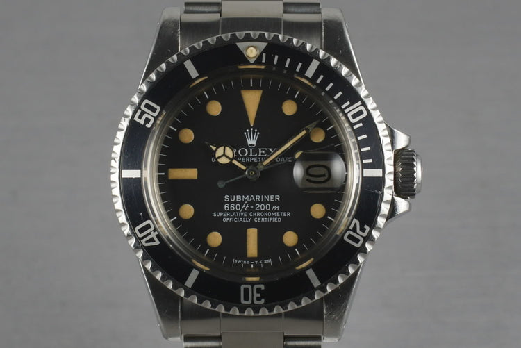 1978 Rolex Submariner 1680 with Creamy Dial