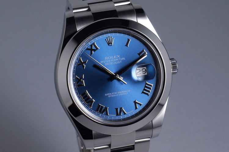 2015 Rolex DateJust 116300 with Box and Papers