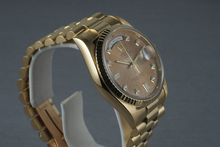 President 18238 with tropical diamond dial
