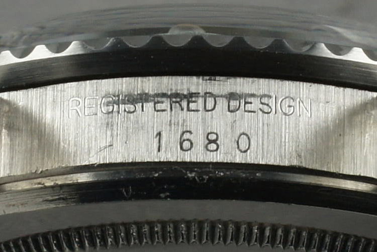 1979 Rolex Submariner 1680 with Orange colored lume