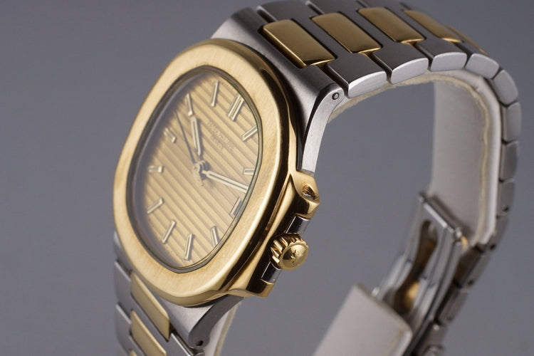 Vintage Patek Philippe Two Tone Nautilus 3800