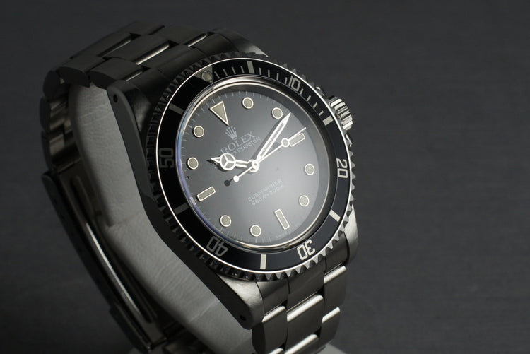 Rolex Submariner 5513 with WG surrounds