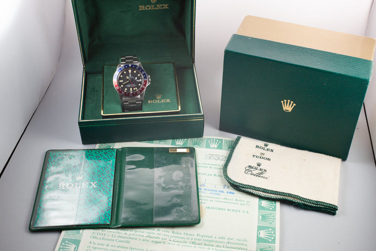 1982 Rolex GMT-Master 16750 "Pepsi" with Box and Papers