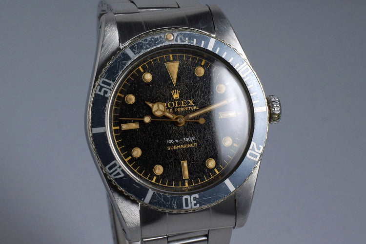 1958 Rolex Submariner 5508 Exclamation Dial