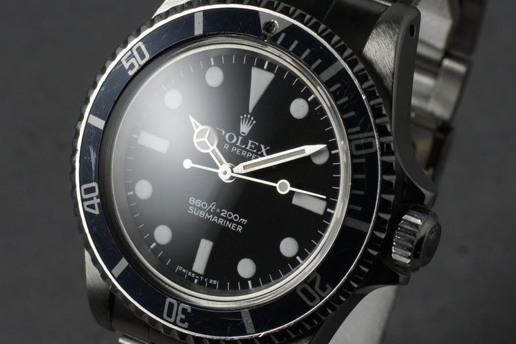 Rolex Submariner 5513 Mark 1 Maxi