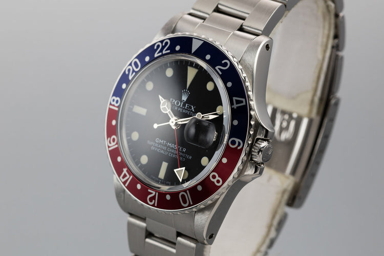 1981 Rolex GMT-Master 16750 "Pepsi"