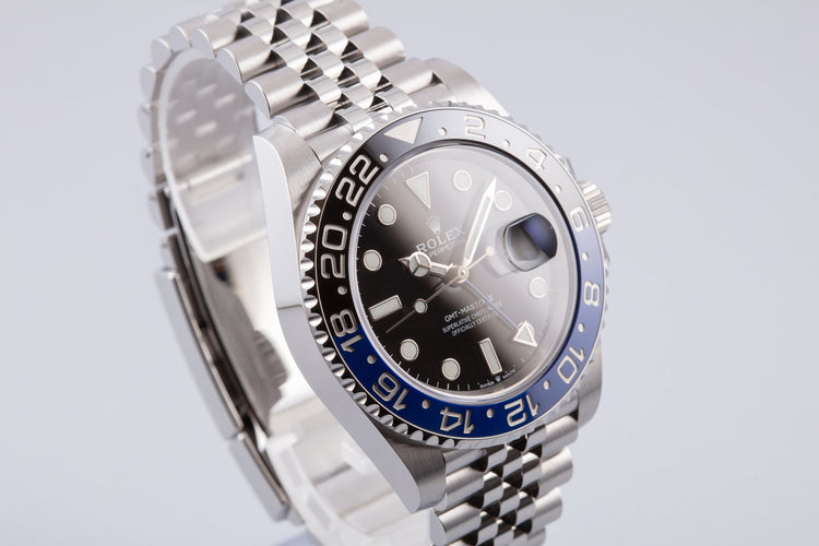 2020 Rolex GMT-Master II 126710BLNR "Batman" with Box and Card