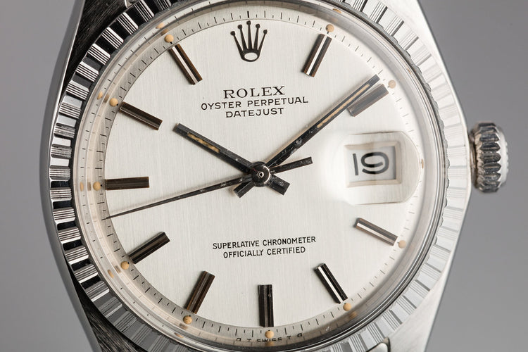 1973 Rolex DateJust 1603 Silver Sigma Dial