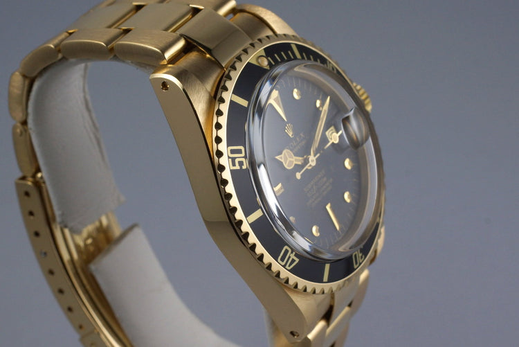 1978 YG Rolex Submariner 1680 Black Nipple Dial