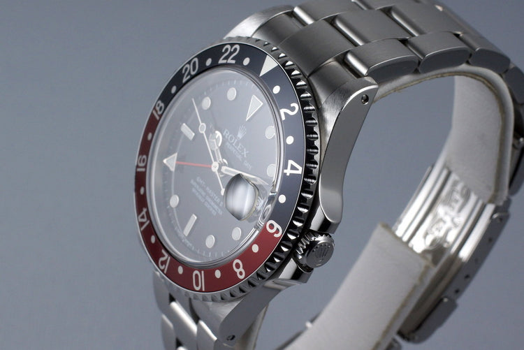 1999 Rolex GMT II 16710 with Box and Papers