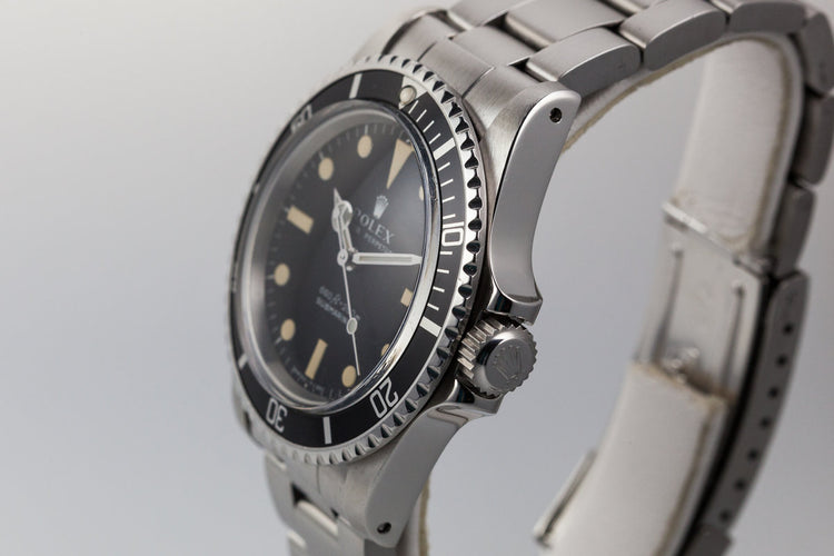 1978 Rolex Submariner 5513 Serif Dial
