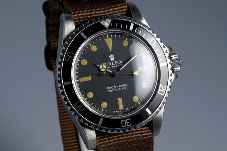 1978 Rolex Submariner 5513 with Serif Dial
