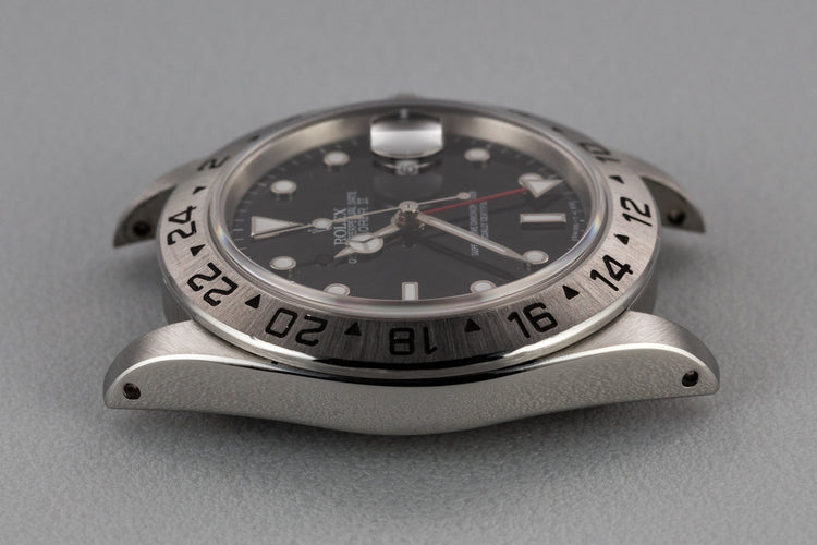 1991 Rolex Explorer II 16570 Black Dial with Box, Papers, and Service Papers