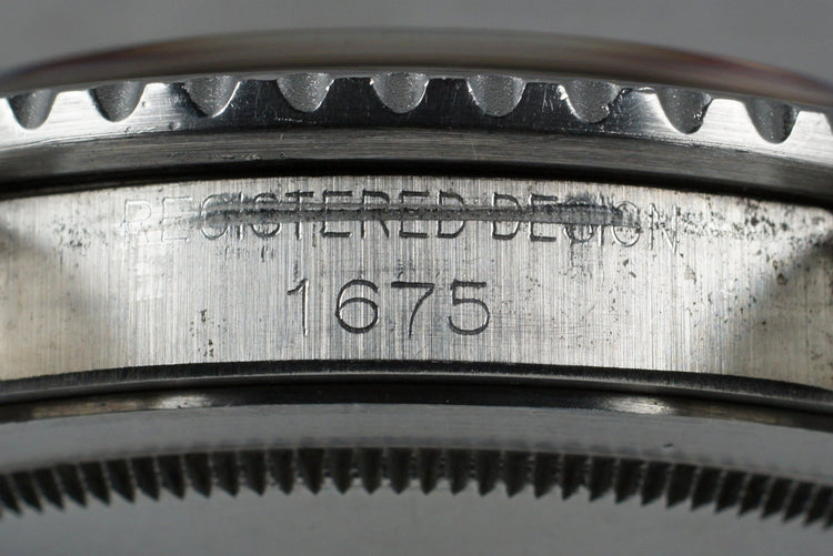 1968 Rolex GMT 1675 Mark I Dial