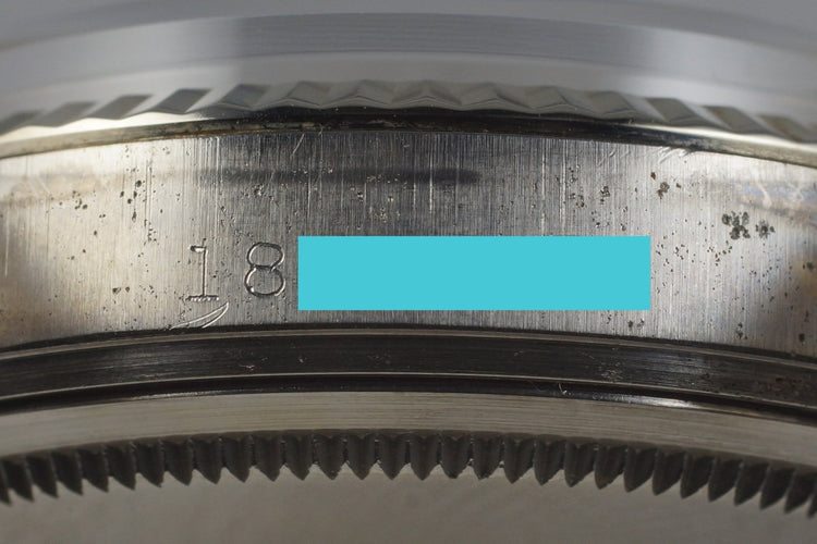 1968 Rolex DateJust 1601 Silver Non-Luminous ‘Wide Boy’ Dial