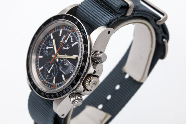 1980 Tudor Chronograph Big Block 94200 3 Register Monte Carlo