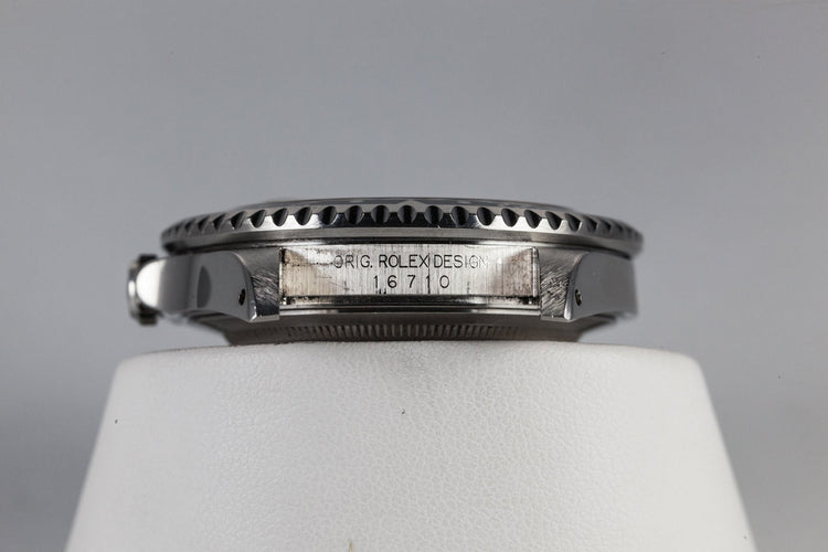 2001 Rolex GMT II 16710 with Coke Insert