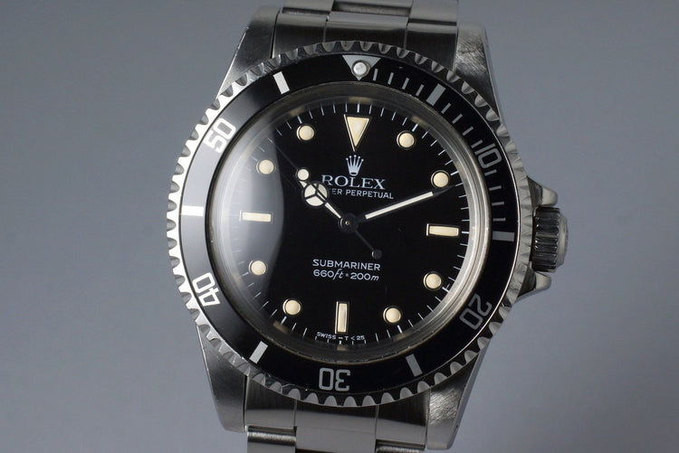 1986 Rolex Submariner 5513